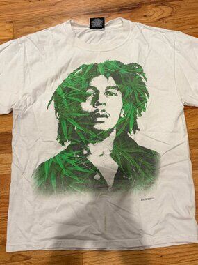 Bob Marley Zion Rootswear rasta Graphic Tee M